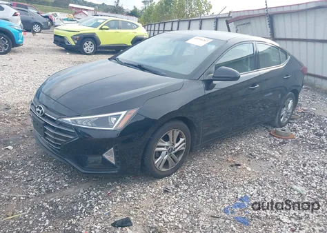 2020 Hyundai Elantra Sel из США, поврежденный, VIN 5NPD84LF6LH576555